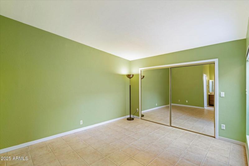 Master bedroom from entry