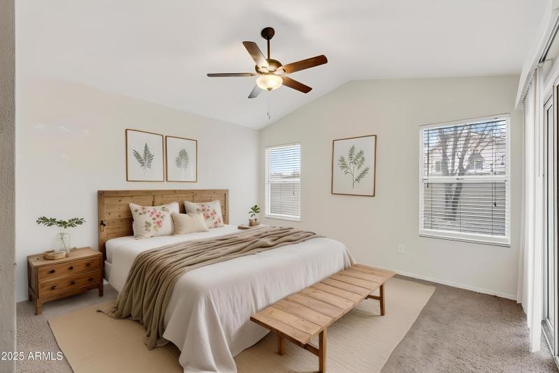 Primary Suite - Virtually Staged