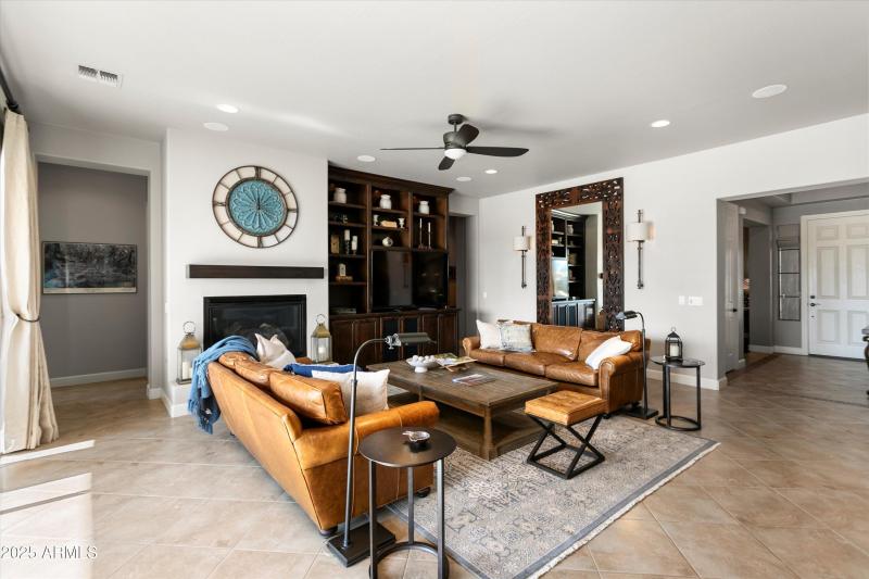 Built-in Cabinets at Great Room