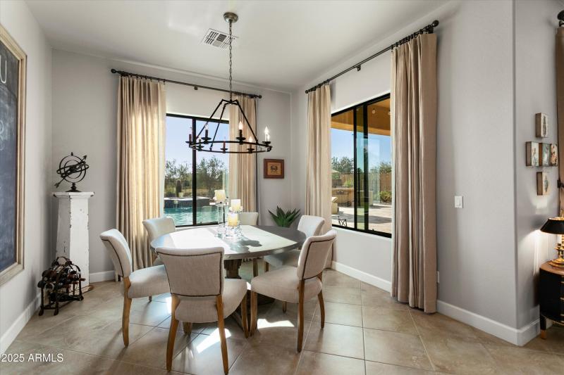 Dining Room with VIEWS
