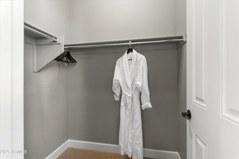 Walk-In Closet at Bedroom 3