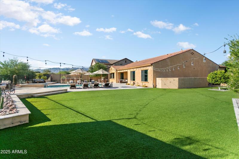 Back of home - SE side