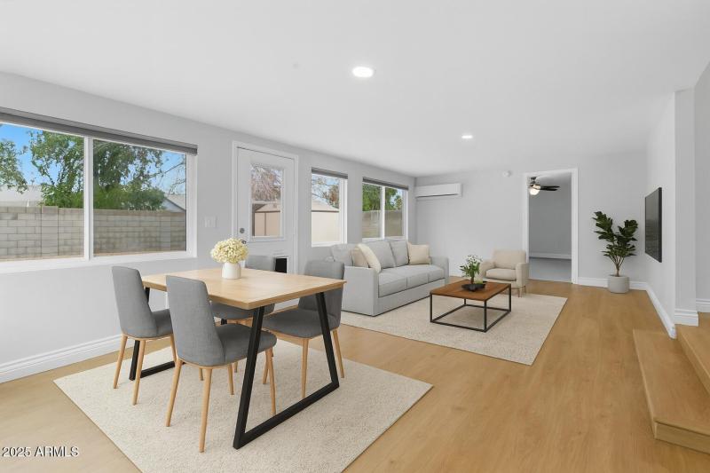 Back Room Virtually Staged