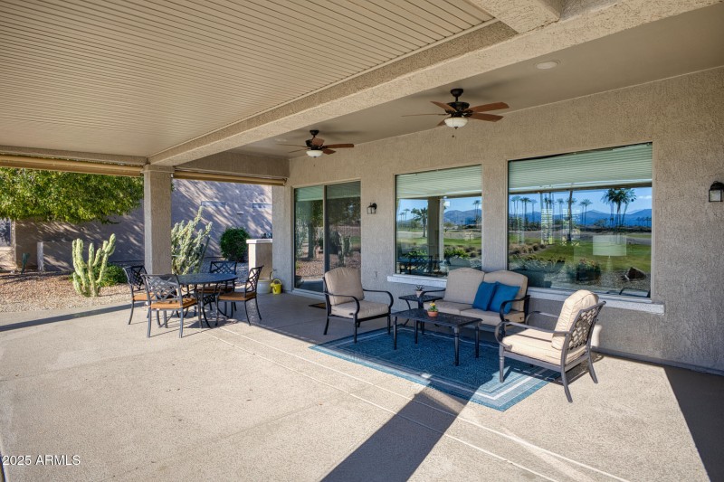 Extended Covered Patio