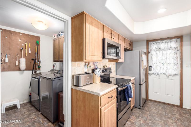 Laundry/Pantry off Kitchen