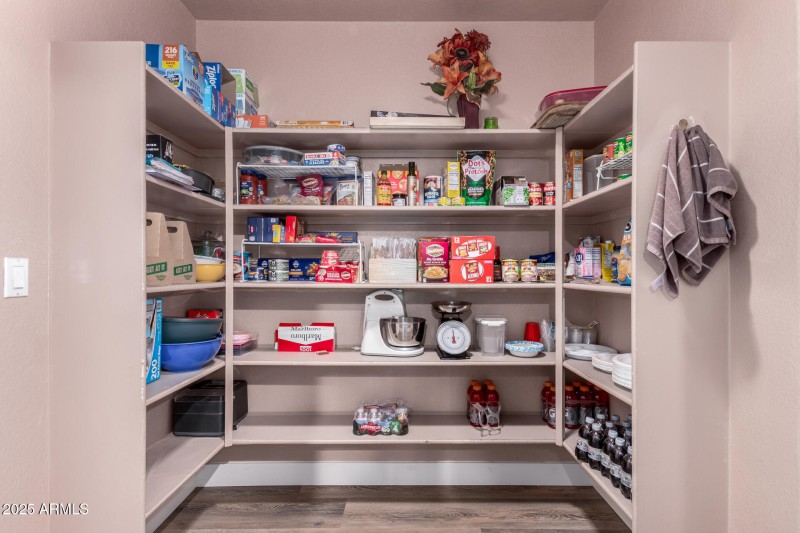 Huge walk in pantry