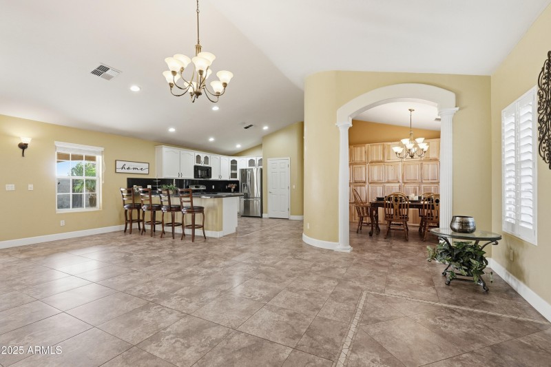 Ideal open concept layout