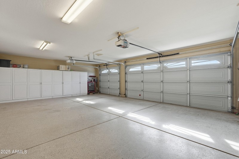 3-car garage