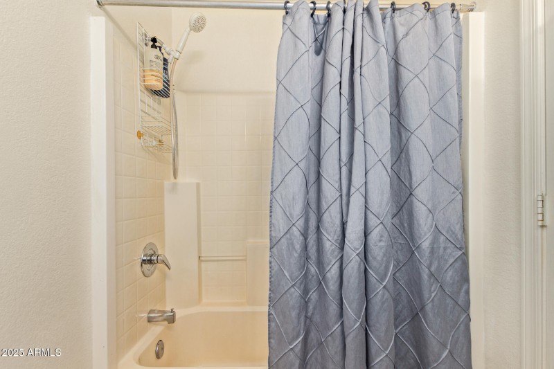 Shower in Secondary Bathroom