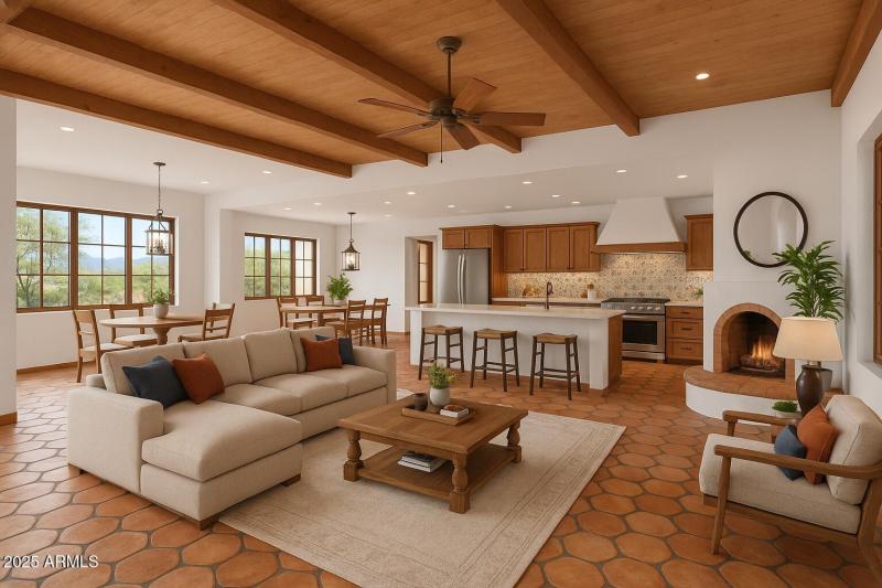 Kitchen AI rendering