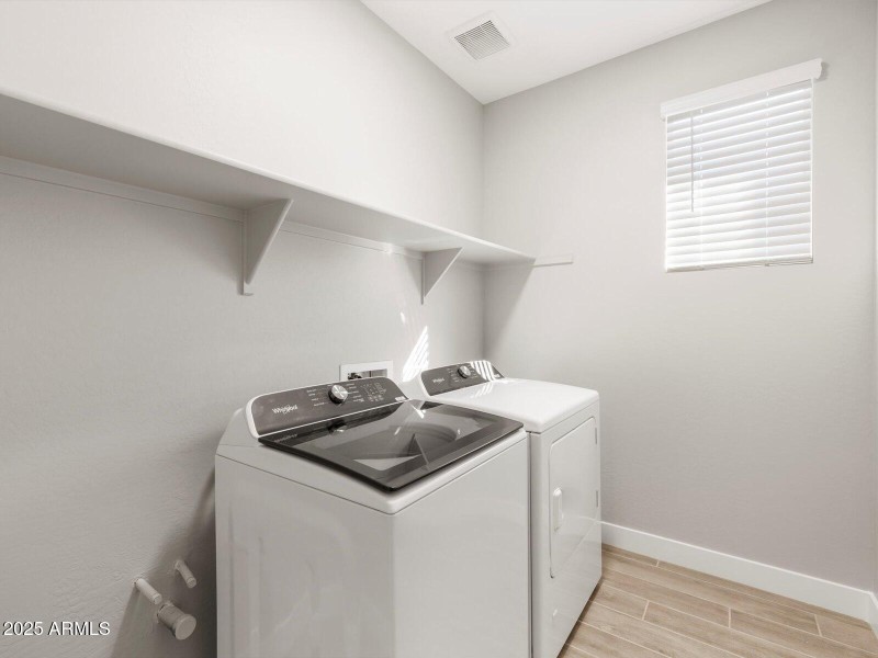 Included Washer & Dryer