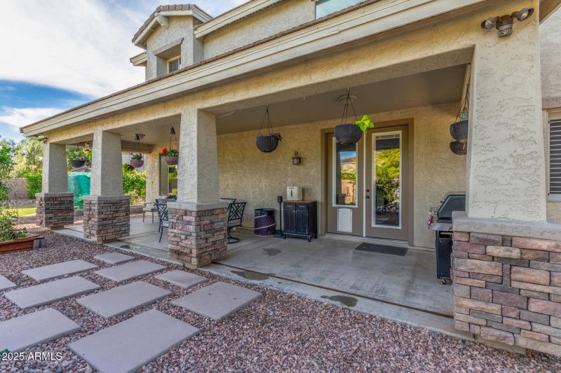 128th - French Doors off Back Patio
