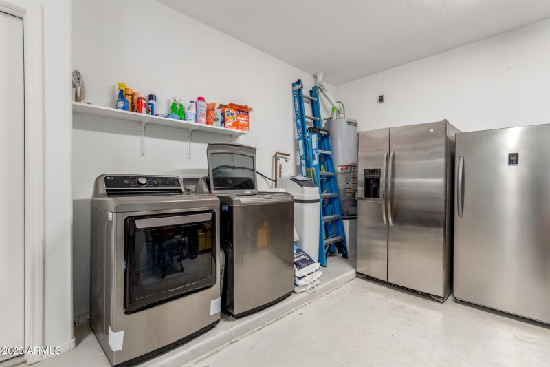 128th - Laundry in Garage