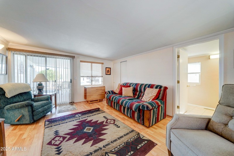 Queen size sofa sleeper in AZ room