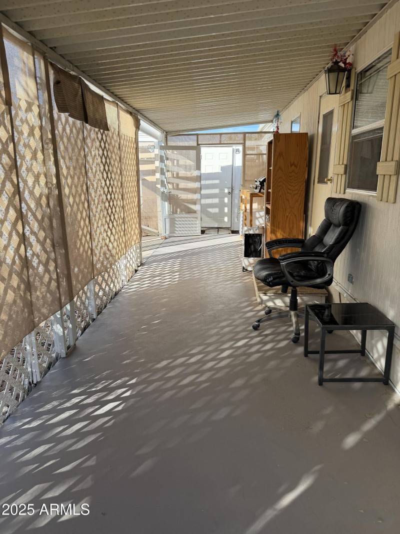 enclosed patio