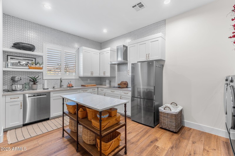 Prep Kitchen/Laundry Room