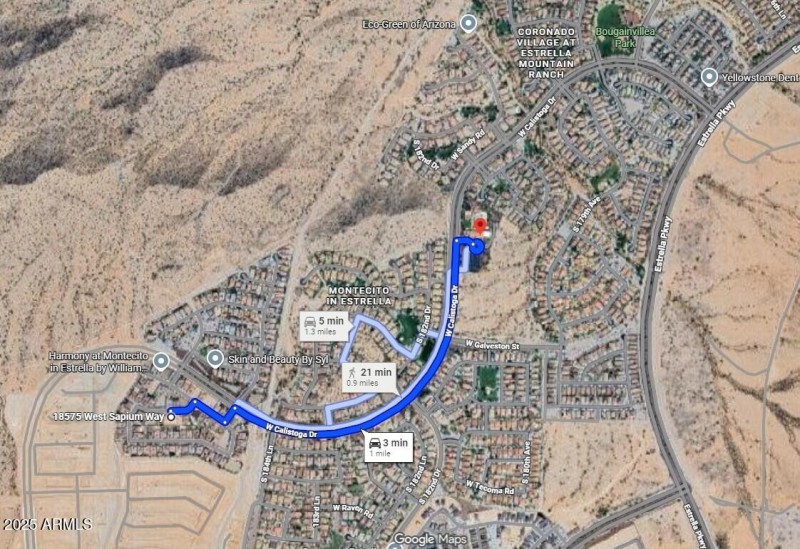 HARMONY - LOT 71 - Map to Presidio Resid