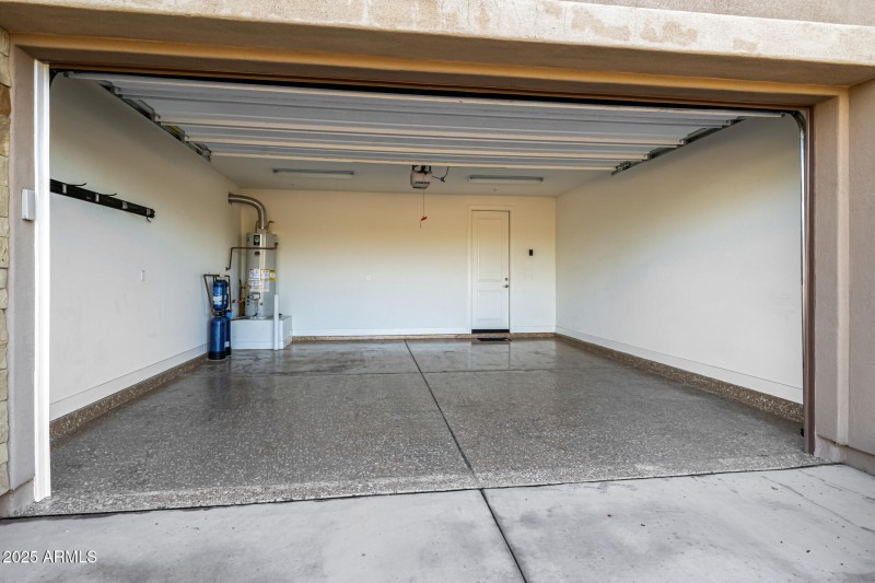 Epoxied garage