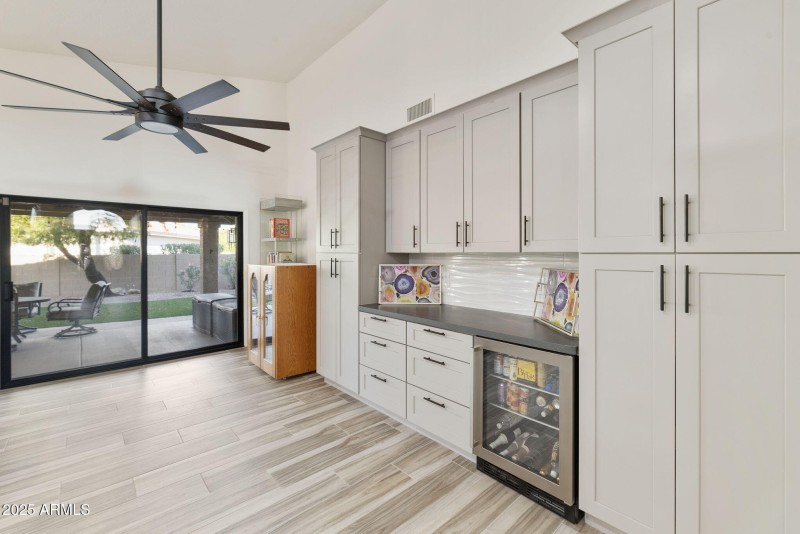 Patio access from kitchen