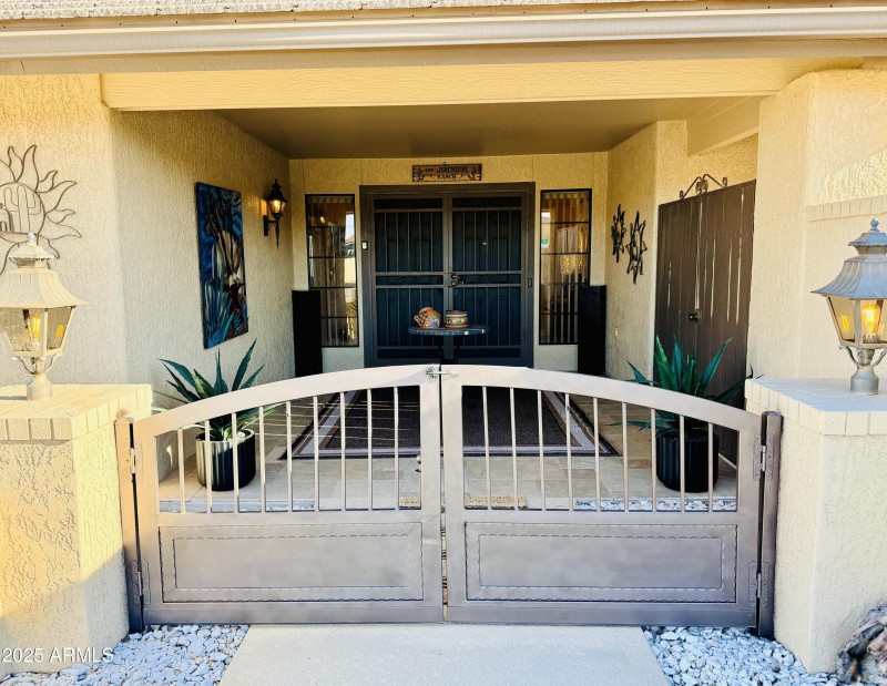 Warm Entry with Gate
