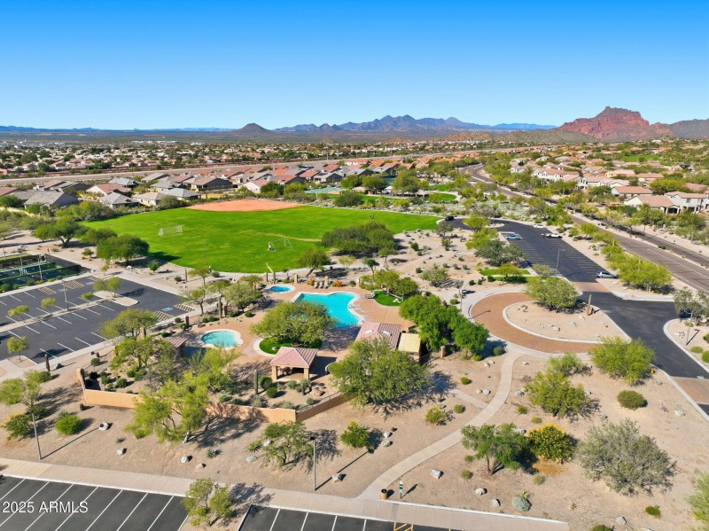 Walking trails & sports fields