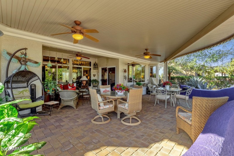 Large Covered Patio