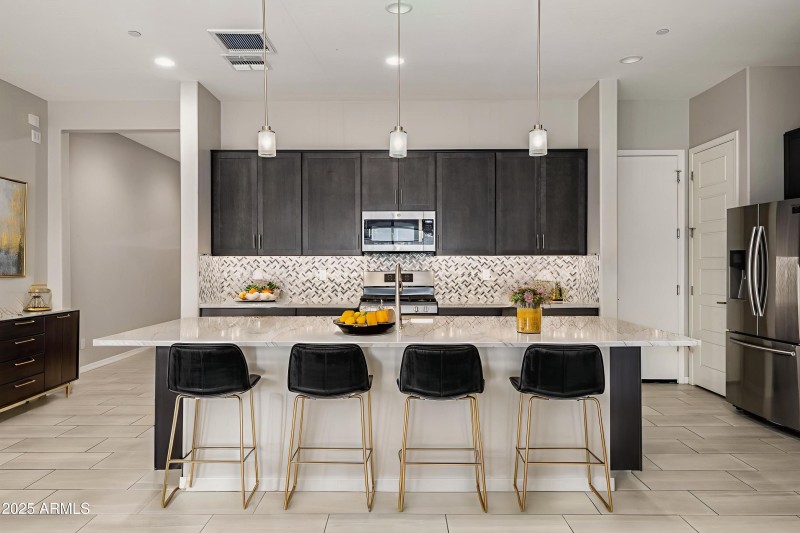 Virtually Staged Kitchen