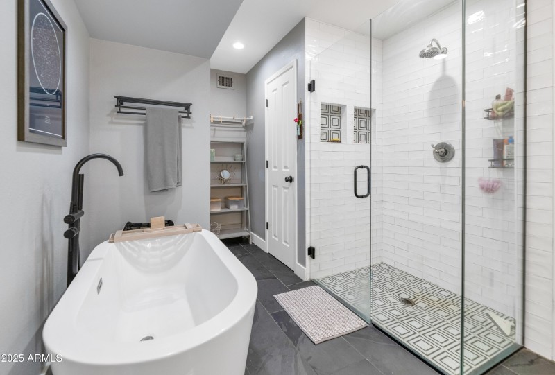 Spa Bathroom With Soaking Tub