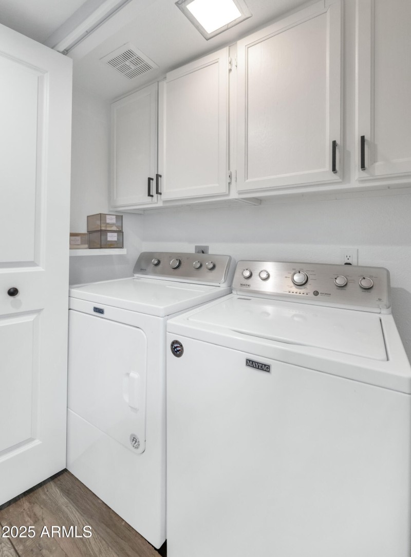 Laundry Room With Storage Cabinets