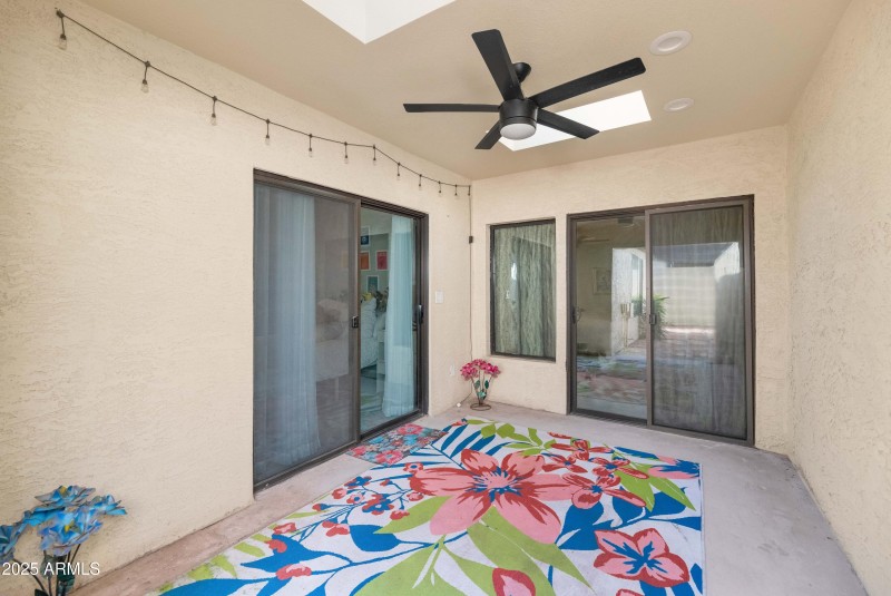 Private Covered Patio Retreat