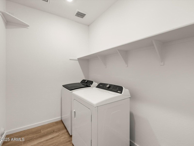 Included Washer & Dryer