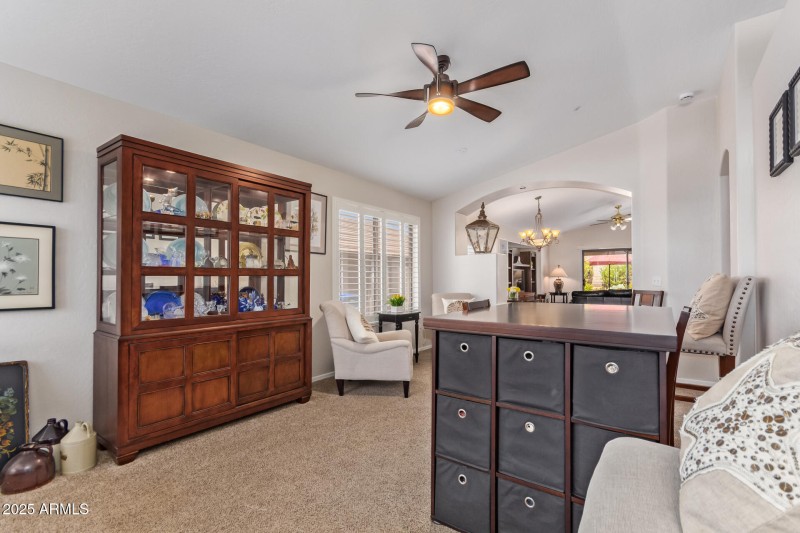 From Entry to Living/Dining Rooms