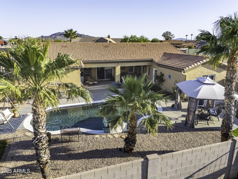 Drone Back Center Low