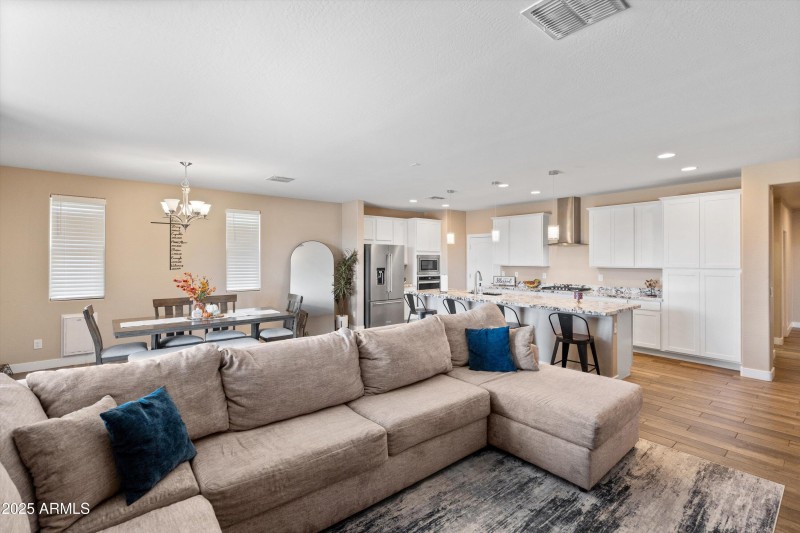 Family Room to Kitchen