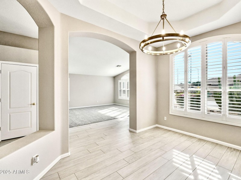 Dining Room View From The Kitchen