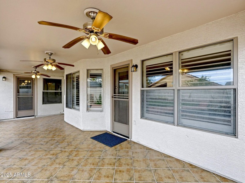 Spacious Covered Patio