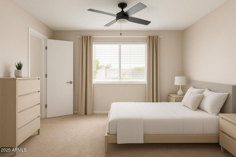 Serene Minimalist Bedroom with Natural L