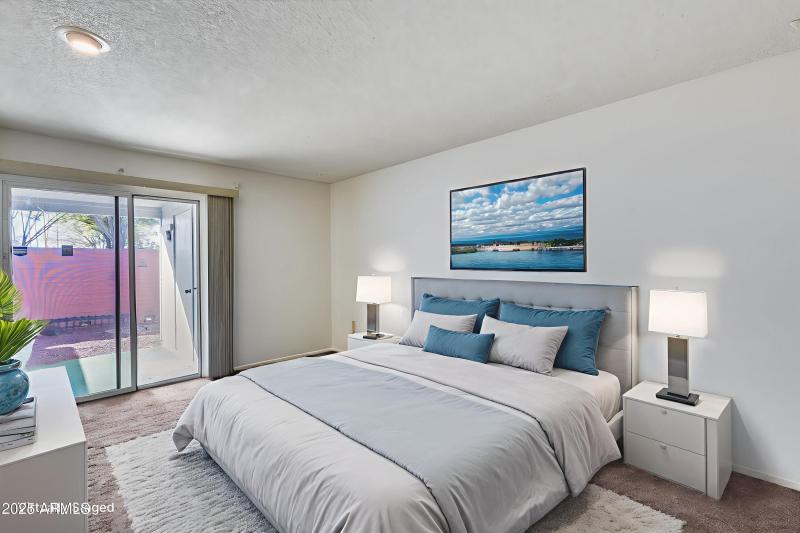 Primary Bedroom - Virtually Staged