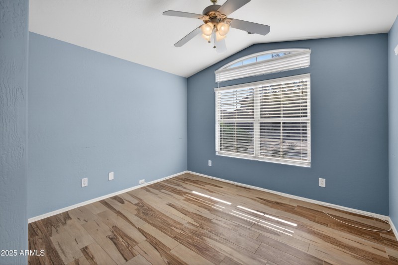 Front bedroom with Luxury vinyl plank