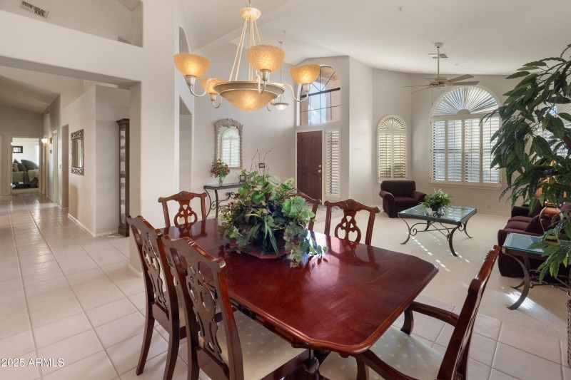 Look down the wide hallway!