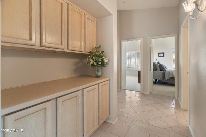 Extra storage in hallway