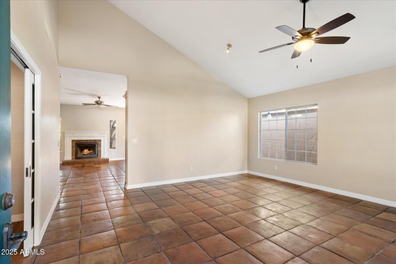 Living Room & Den Off of Entry