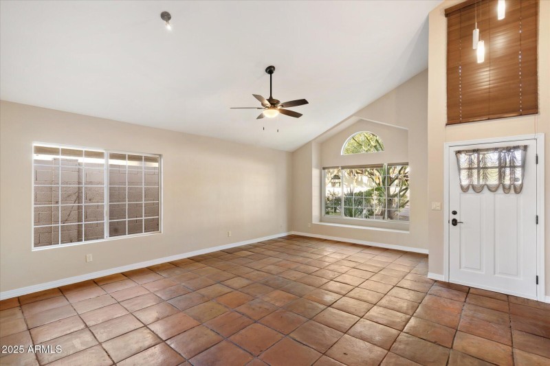 Ample Light & Vaulted Ceiling Upon Entry