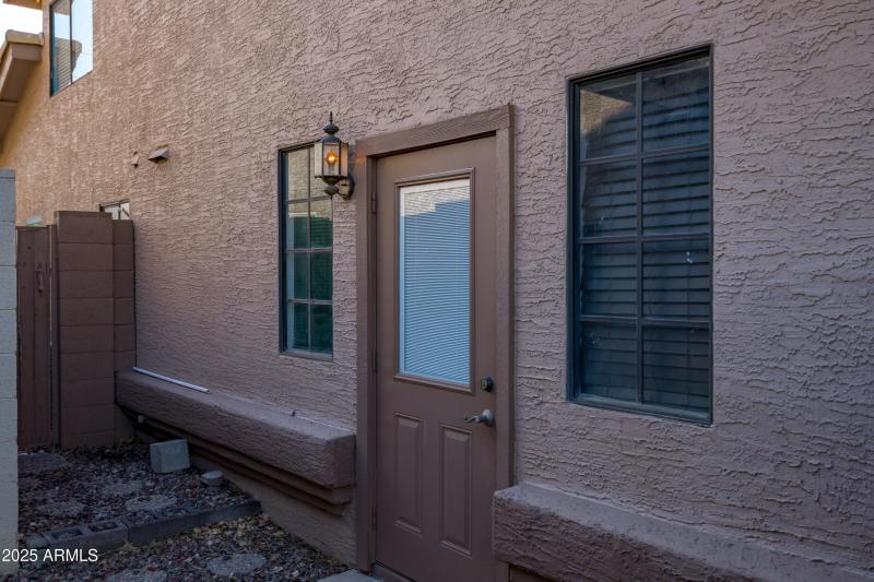 Entrance to Bonus Room in Garage