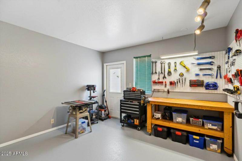 Bonus Room - Staged as Workshop