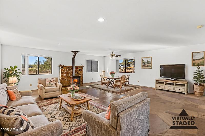 Living Room - Virtually Staged