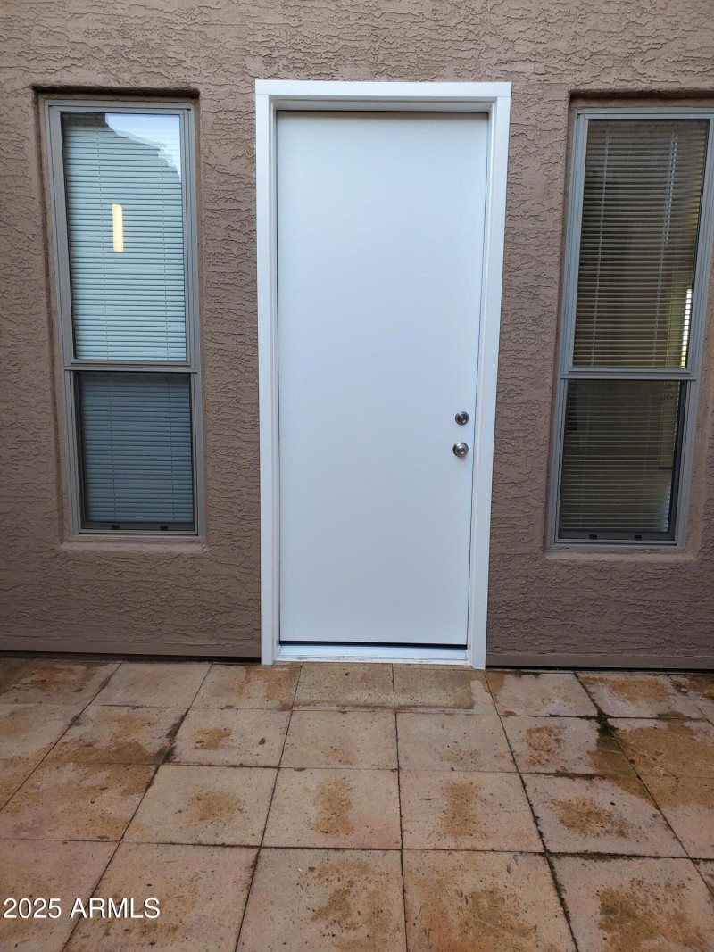 New Atrium doors