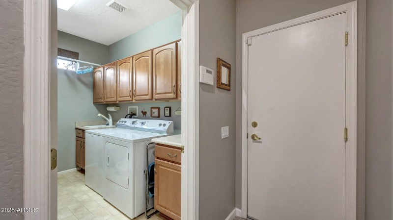 Indoor Laundry Room
