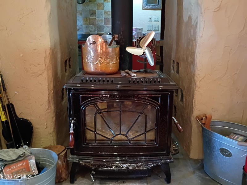 Living Room - Wood Burning Stove