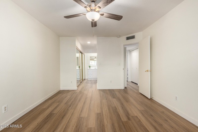 Primary bedroom view 3